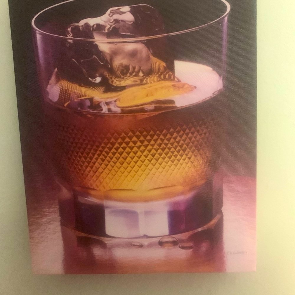 Gorgeous drink cocktail man cave office decor. It’s very classy